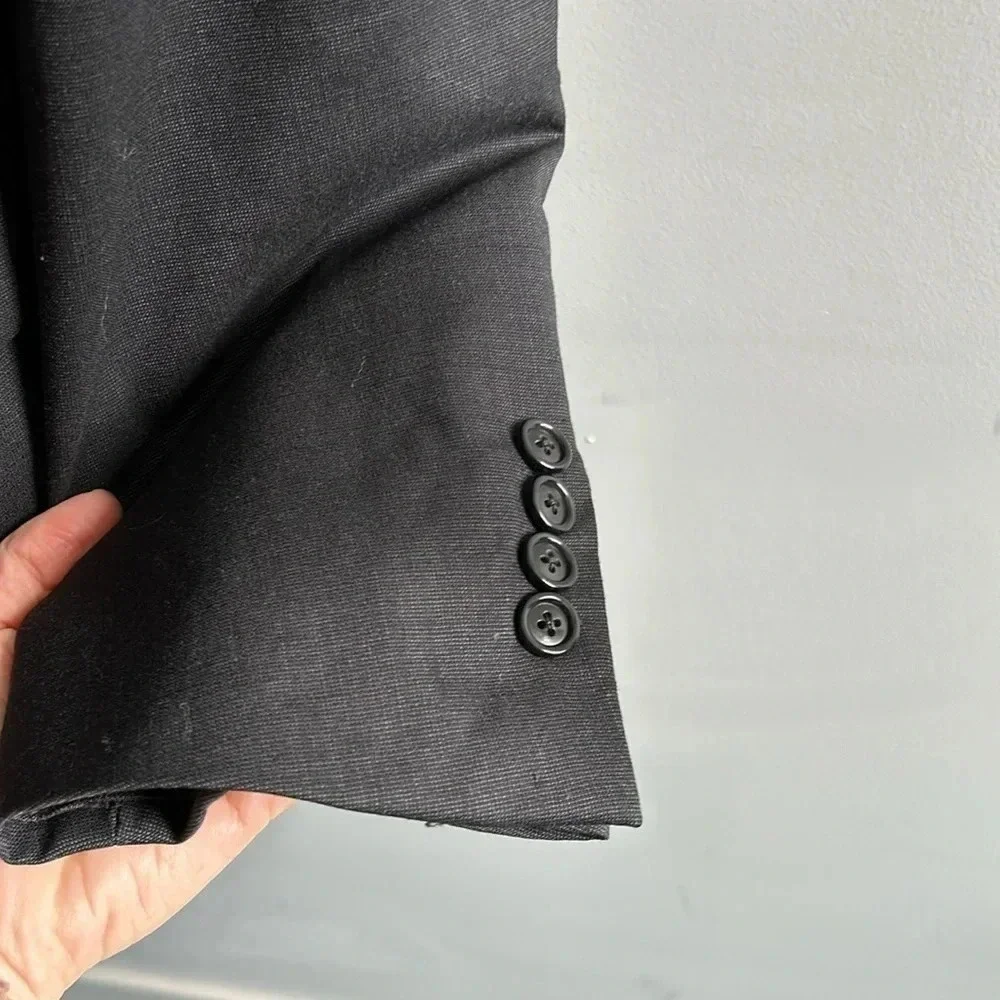 Men's Jos. A Bank Gray Blazer Jacket | 44XL Jacket | Professional | Wool